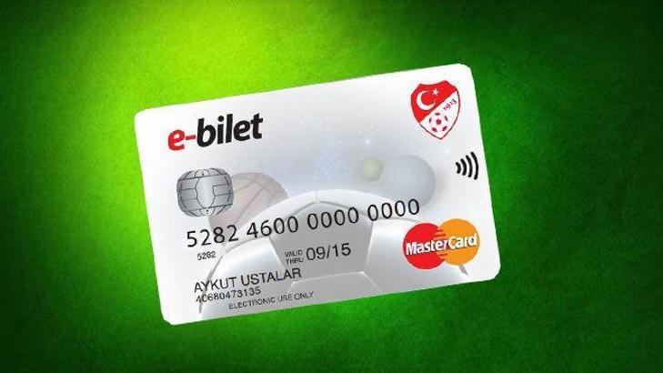 İşte e-bilet!