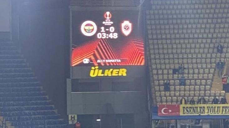 Samatta attı skorbord şaşırdı