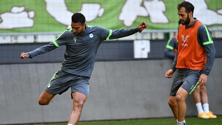 Konyaspor'da Kayserispor maçı hazırlıkları sürdürdü