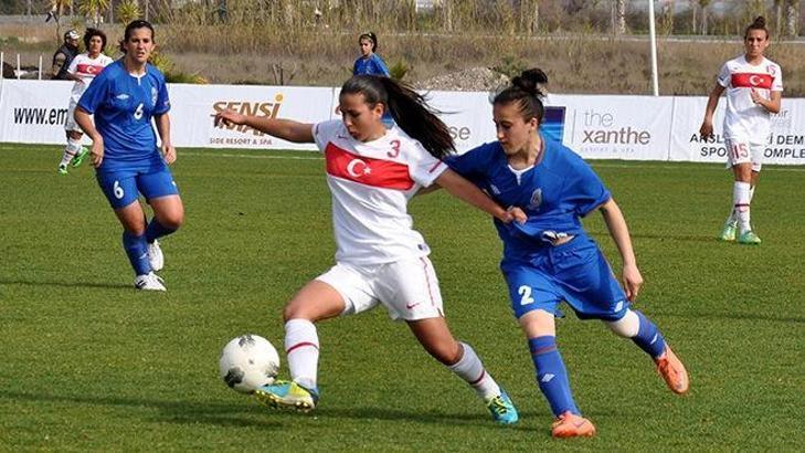 Kadın Milliler, Antalya'da kazandı: 1-0