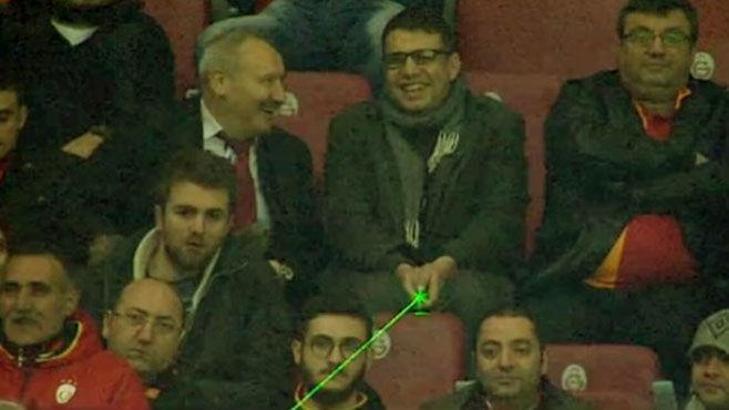 Lazer tutan taraftara suç duyurusu!