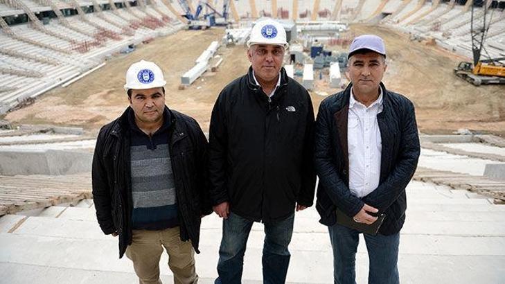 Timsah Arena'da zemin sorunu olmayacak