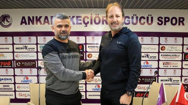 Ankara Keçiörengücü, teknik direktör Taner Taşkın ile sözleşme imzaladı