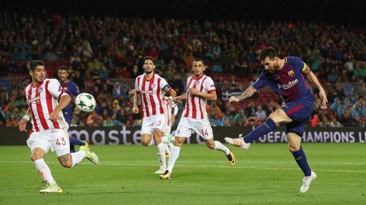 Barcelona-Olympiakos maç sonucu: 3-1