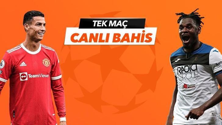 Manchester United - Atalanta maçı iddaa oranları! Heyecan misli.com'da