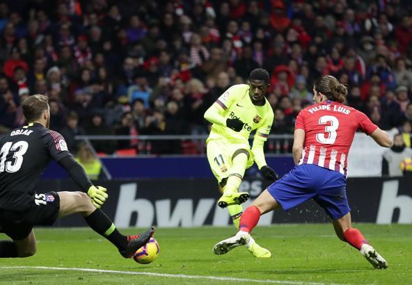 Atletico Madrid - Barcelona maç sonucu: 1-1