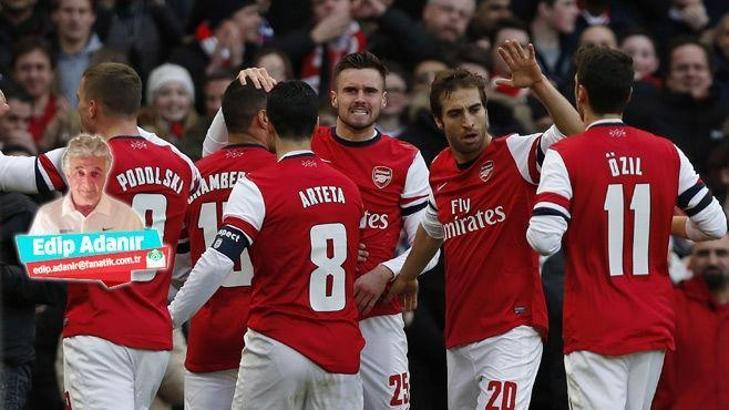Arsenal çeyrek finalde: 2-1