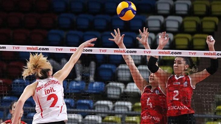 Bolu Belediyespor-Nilüfer Belediyespor maç sonucu: 3-2
