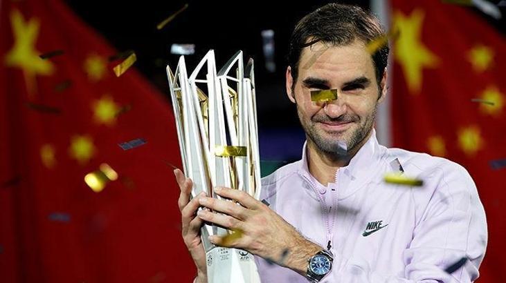 Şanghay'da şampiyon Roger Federer
