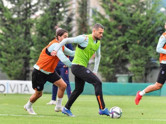 Başakşehir, Antalyaspor maçının hazırlıklarını sürdürdü