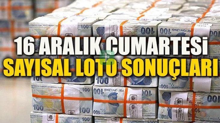 Sayısal Loto sonuçları - Sayısal Loto devir etti mi? MPİ 16 Aralık Sayısal Loto çekilişi