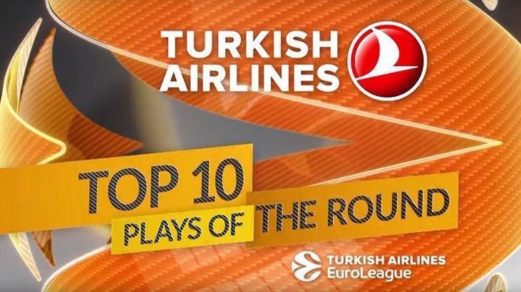 EuroLeague'de haftanın en iyi 10 hareketi