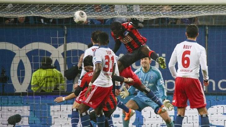Hamburg'da gergin anlar