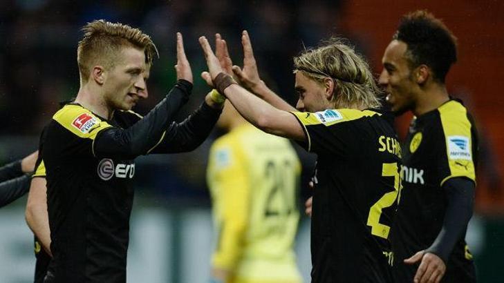Dortmund Bremen'e patladı: 1-5
