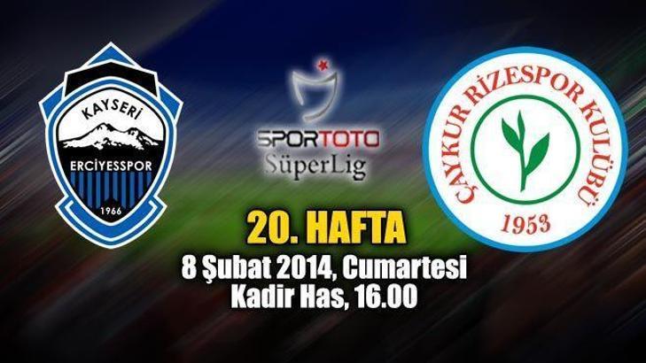 Kayseri Erciyesspor - Çaykur Rizespor