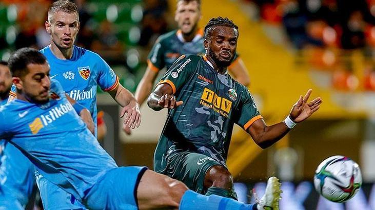 (ÖZET) Alanyaspor - Kayserispor maç sonucu: 6-3