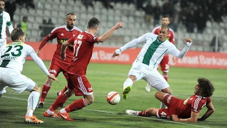 Bursaspor yarı finalde: 1-2