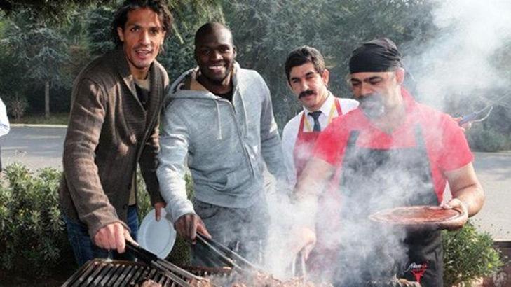 Fenerbahçe'de mangal keyfi