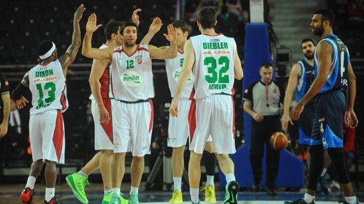 İlk yarı finalist Pınar Karşıyaka: 87-80