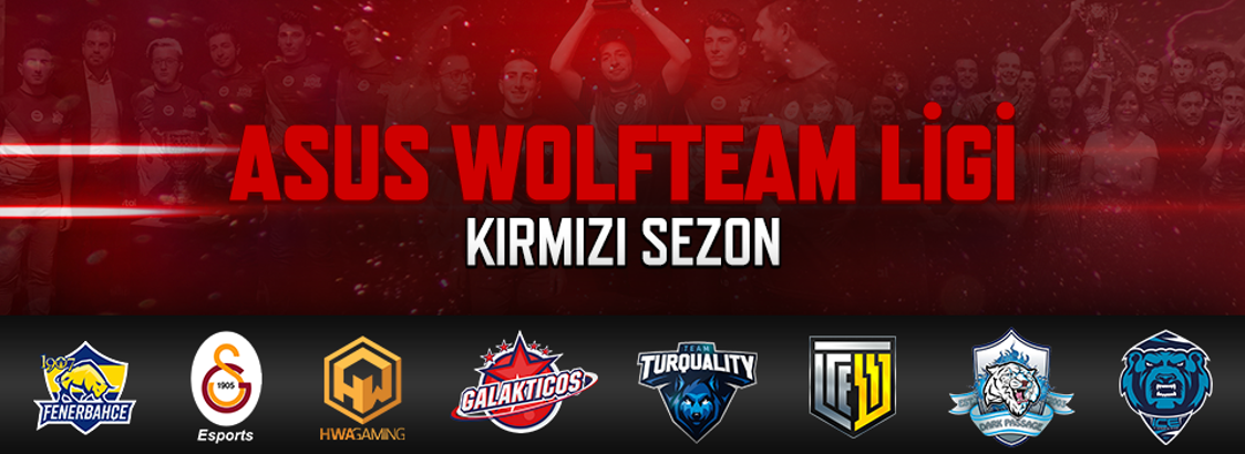 ASUS Wolfteam Ligi Kırmızı Sezon Lig Aşamasında Son Gün Mücadeleleri