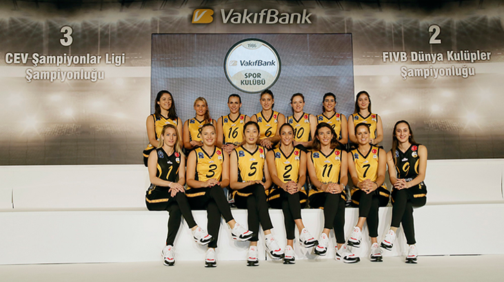 Dünyanın lider kulübü VakıfBank sezonu açtı