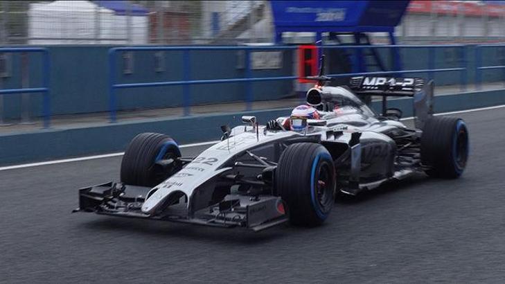 En hızlısı Button ile Mclaren