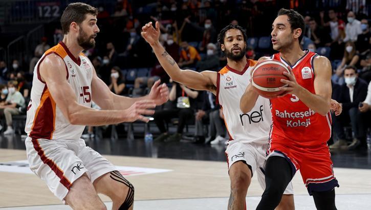 ING Basketbol Süper Ligi - Galatasaray Nef: 78 - Bahçeşehir Koleji: 85