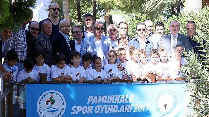 Pamukkale Spor Oyunları antik havuzdaki milli dalışla tanıtıldı