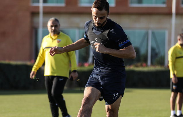 Kayserispor, Alanyaspor maçı hazırlıklarını sürdürdü