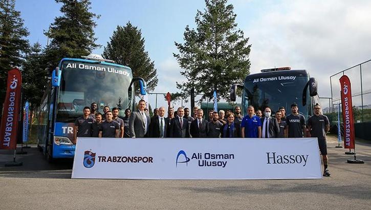 Trabzonspor, ulaşım sponsoru Ali Osman Ulusoy Şirketler Grubu'yla sözleşme yeniledi