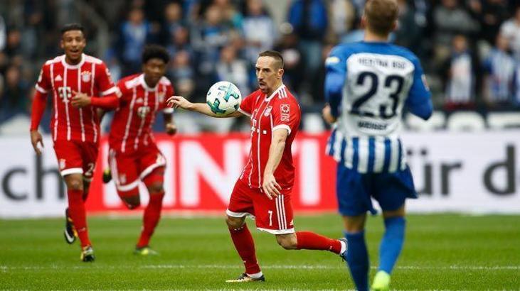 Hertha Berlin-Bayern Münih maç sonucu: 2-2