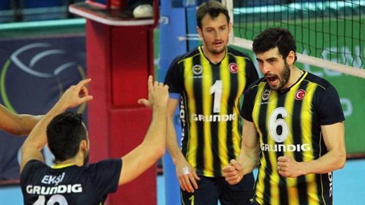 Voleybolda çeyrek final galibiyeti! 3-0