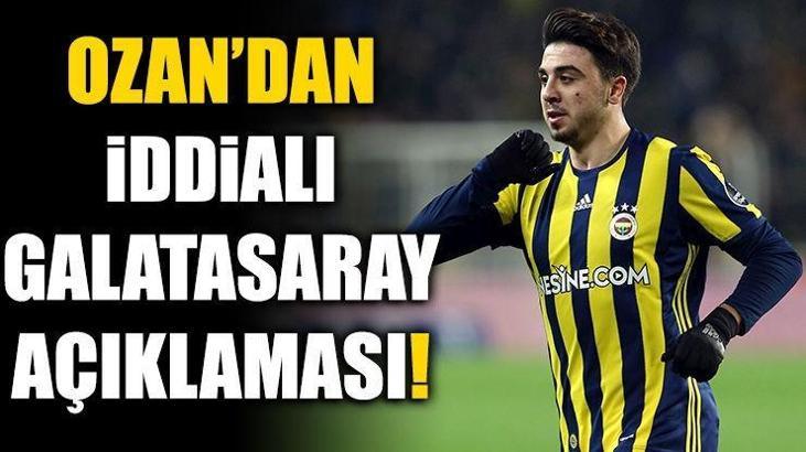 Ozan Tufan: Galatasaray'ı yine yenmek için gideceğiz