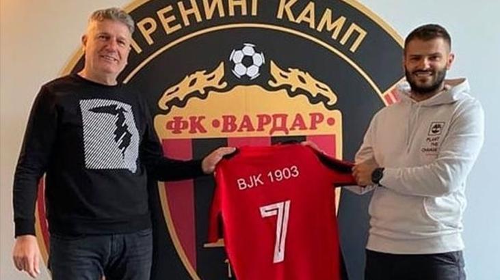 Beşiktaş scouting antrenörü Bayram Bilim'den Vardar kulübüne ziyaret