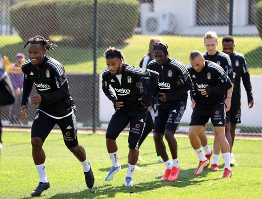 Beşiktaş, Başakşehir maçı hazırlıklarını tamamladı
