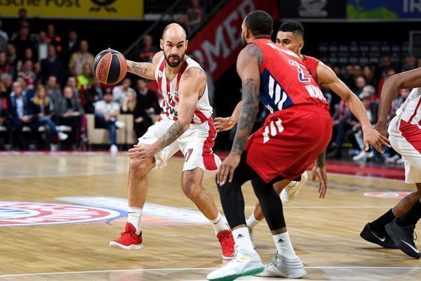 Olympiacos, kötü seriyi Bayern Münih deplasmanında sonlandırdı: 62-72