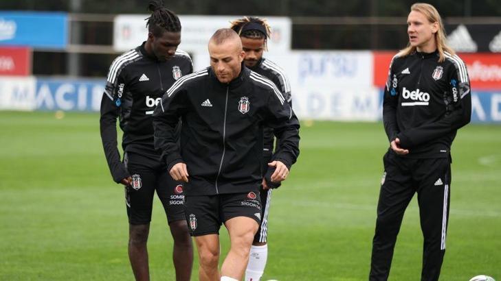 Beşiktaş Başakşehir maçı hazırlıklarını sürdürdü