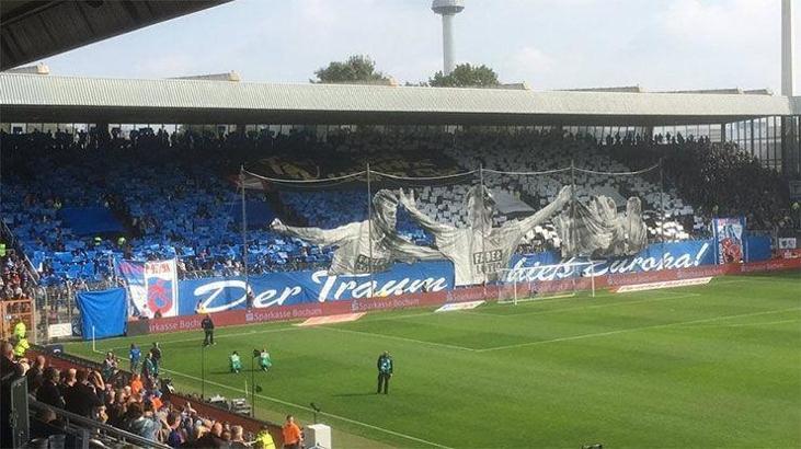 Almanya Ligi'nde Trabzonspor logosu!