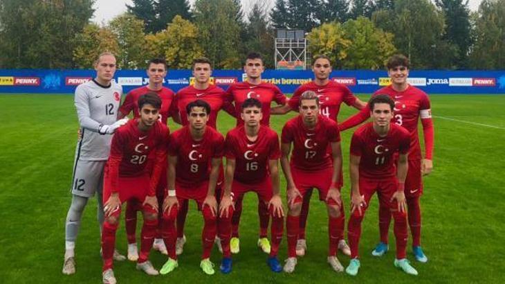 18 Yaş Altı Milli Futbol Takımı, Romanya'ya 1-0 yenildi