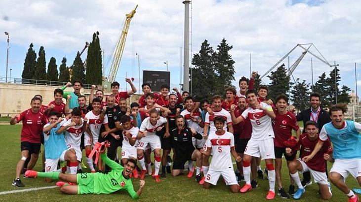 U17 Milli Takımı Elit Tur'a yükseldi