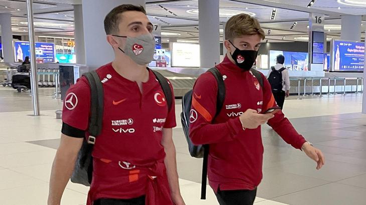 A Milli Futbol Takımı, yurda döndü