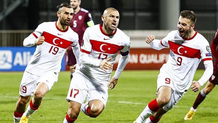 Türkiye A Milli Futbol Takımı'nın Letonya karşısındaki 97 yıllık kabusu bitti