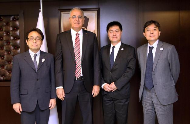 Japon temsilcilerden TVF'ye ziyaret
