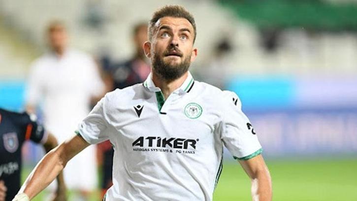 Konyaspor'da Sokol Cikalleshi'nin Covid-19 testi pozitif çıktı