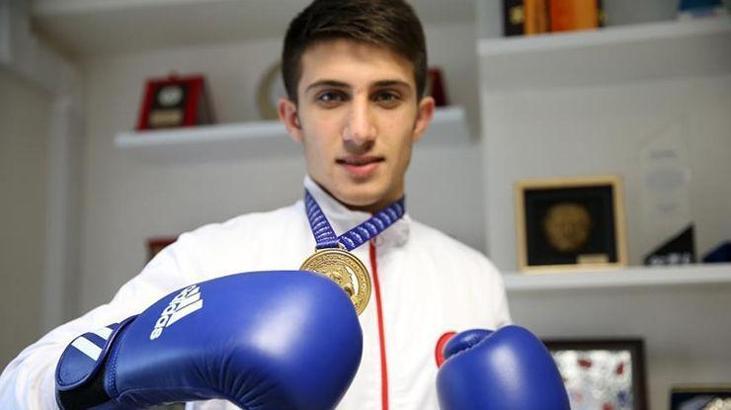 Dünya şampiyonu genç boksörün hedefi olimpiyat