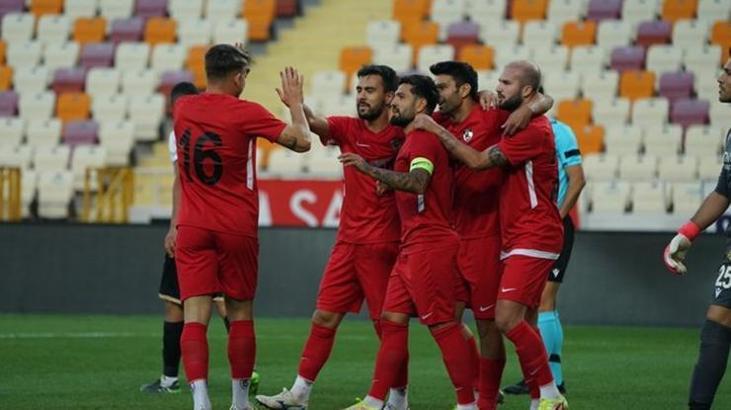 Öznur Kablo Yeni Malatyaspor hazırlık maçında Gaziantep'e 0-1 mağlup oldu