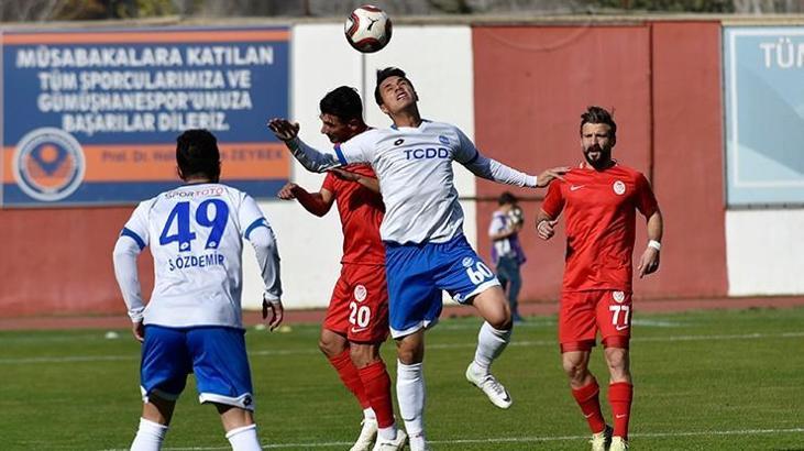 Gümüşhanespor: 2 - Ankara Demirspor: 2
