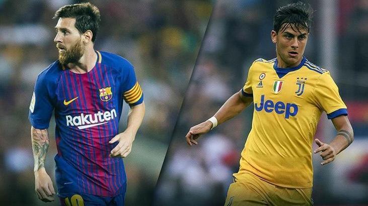 Messi ve Dybala Şampiyonlar Ligi'nde karşı karşıya