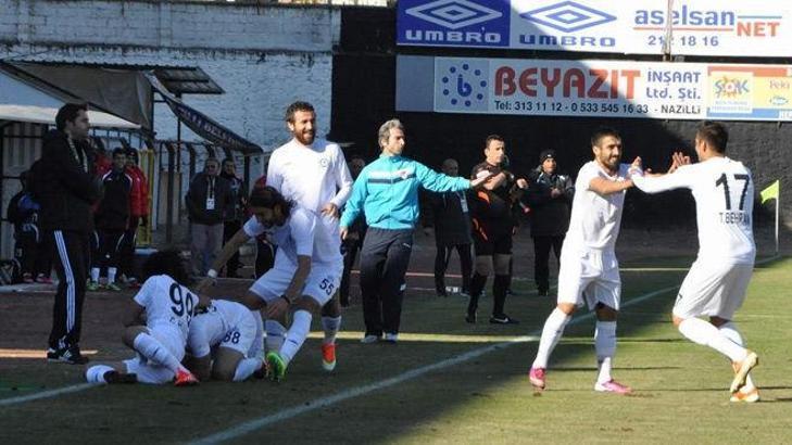 Nazilli Belediyespor'da seri galibiyet sevinci
