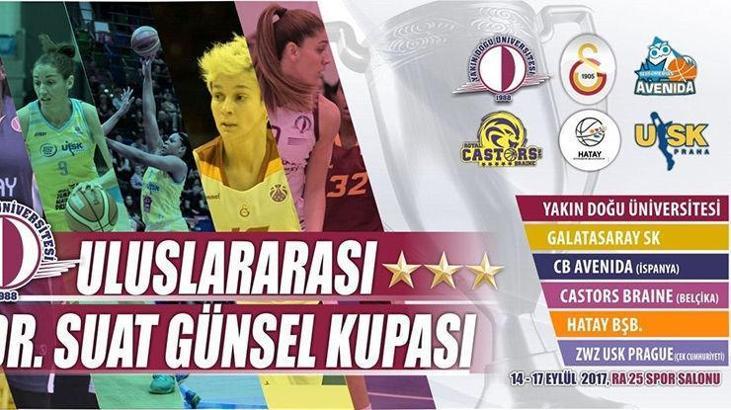 Kadın basketbolunun yıldızları Kuzey Kıbrıs'ta